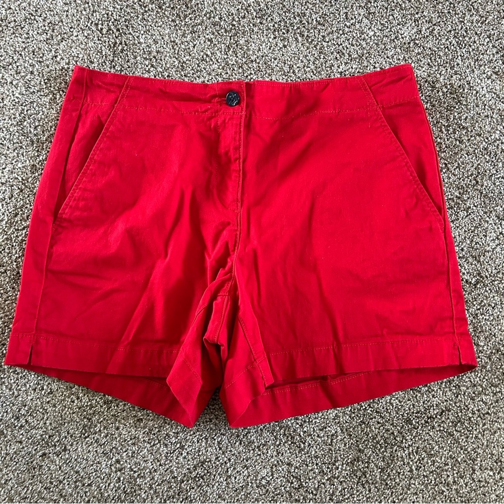 NWOT Women’s red shorts